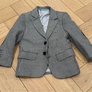 Boys Houndstooth Blazer